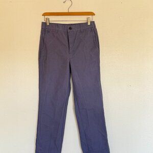 Urban Outfitters Urban Renewal Periwinkle Canvas Work Pants 29" Wasit